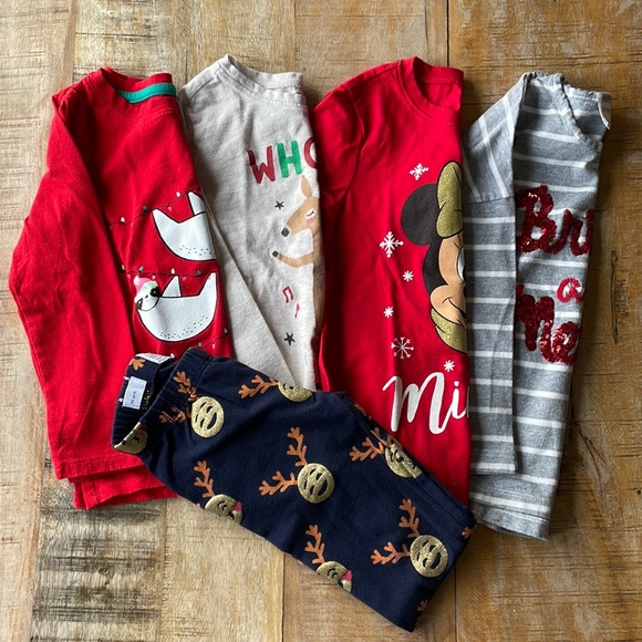 Cat & Jack Other - Girls holiday bundle 4/5 yr